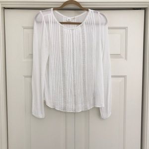 Gap Lace white blouse